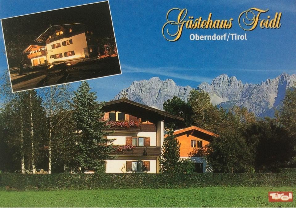 Bed And Breakfast Pension Foidl Oberndorf in Tirol Exterior foto